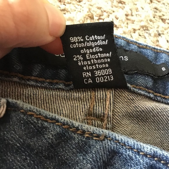Women's Calvin Klein Jeans Size 8 Flap Back Pockets - Picture 4 of 10